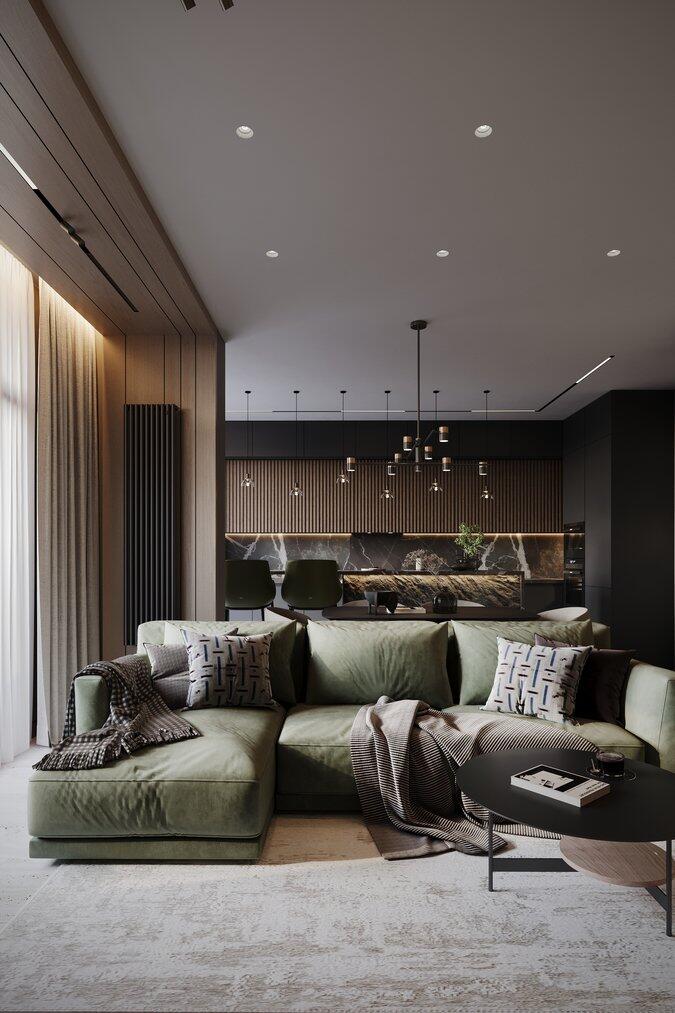 Detalles de diseño con materiales premium